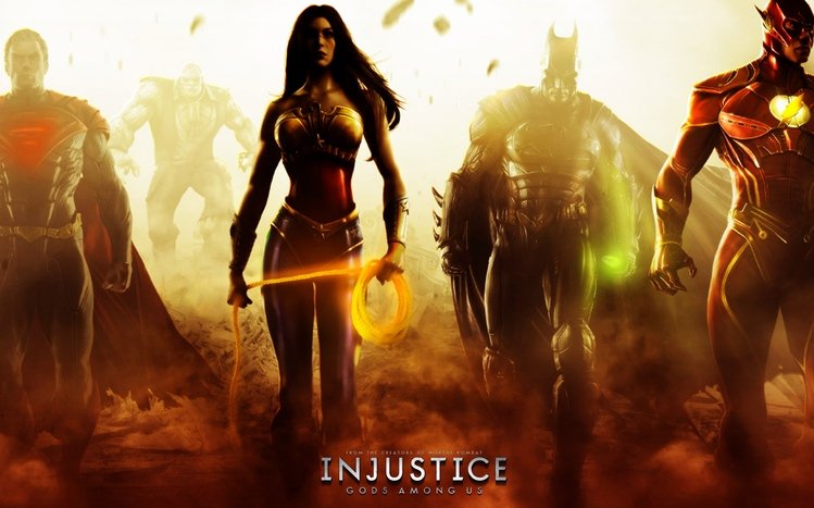 Injustice Gods Among Us Windows 10 Theme Themepack Me - roblox the flash themes