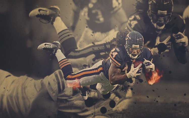 Chicago bears themed HD wallpapers