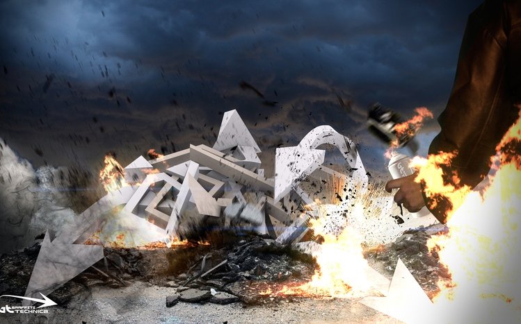 Graffiti Theme screenshot #13