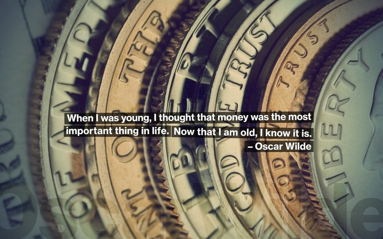 money quotes wallpaper