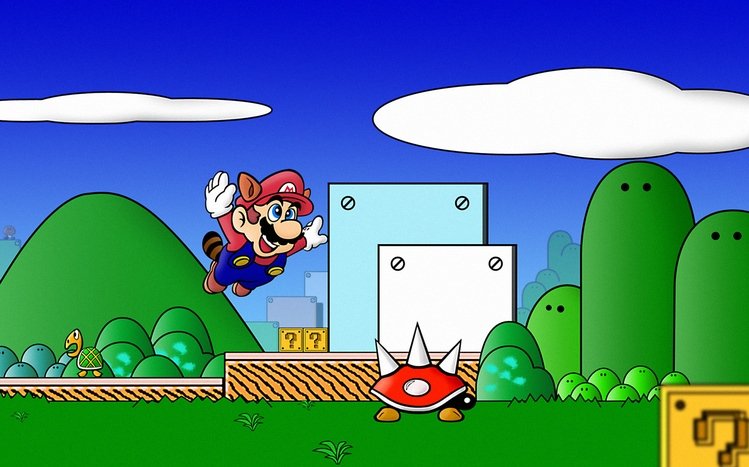 Super Mario Windows 11/10 Theme 