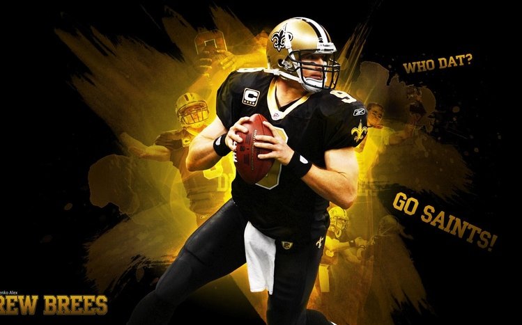 Download New Orleans Saints Headgear Wallpaper