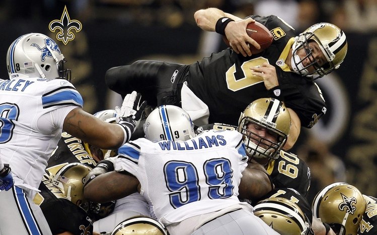 Download New Orleans Saints NFL Players Wallpaper