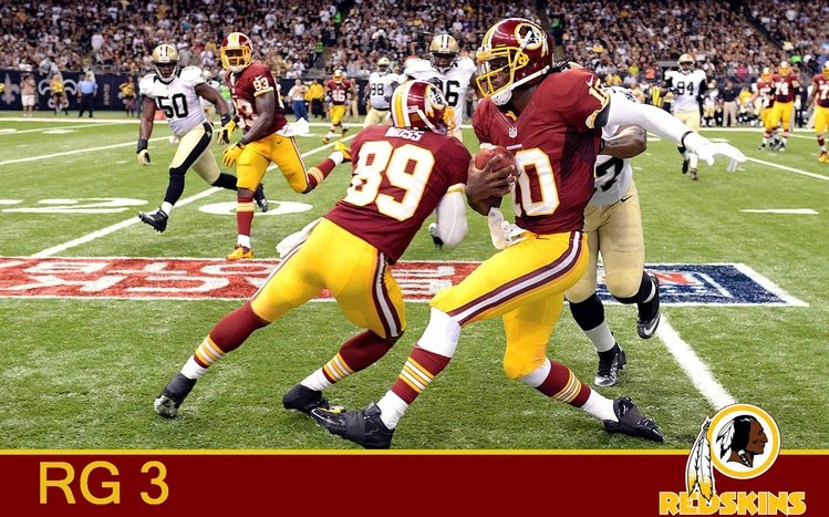 Redskins Theme screenshot #4