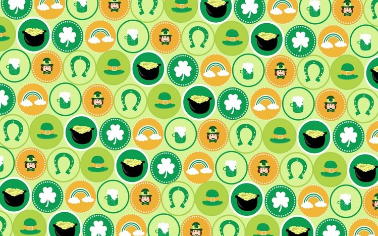 St Patrick's Day Windows 11/10 Theme 