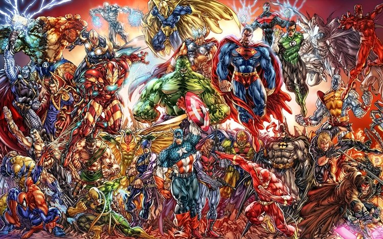 Superhero Theme screenshot #6