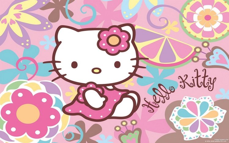 Hello Kitty Wallpaper 17  Hello kitty backgrounds, Hello kitty