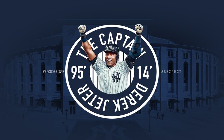 Derek Jeter Windows 11/10 Theme 