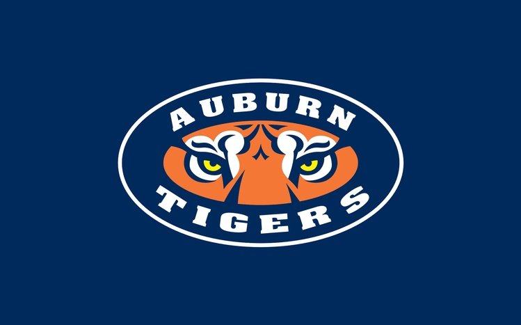 Another nice iPhone wallpaper with a cool reflection effect  Auburn  tigers Auburn Auburn university
