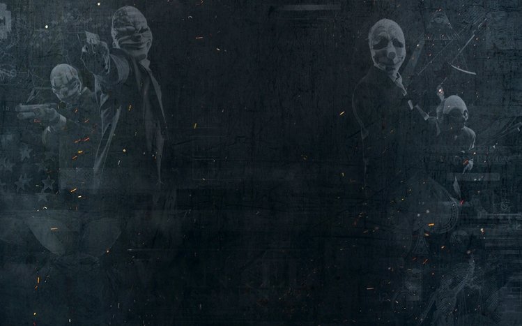 Payday 2 Theme screenshot #1