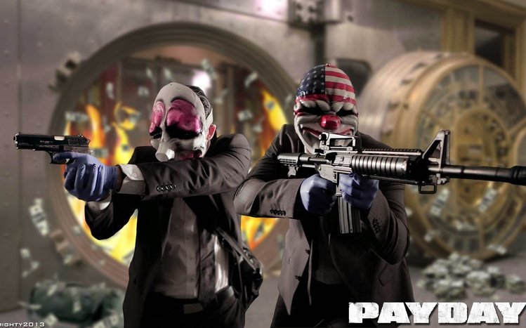 Payday 2 Theme screenshot #4