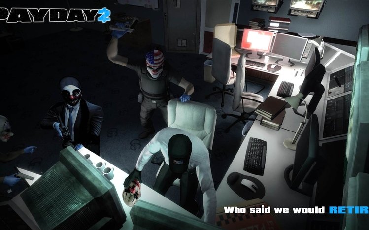 Payday 2 Theme screenshot #6