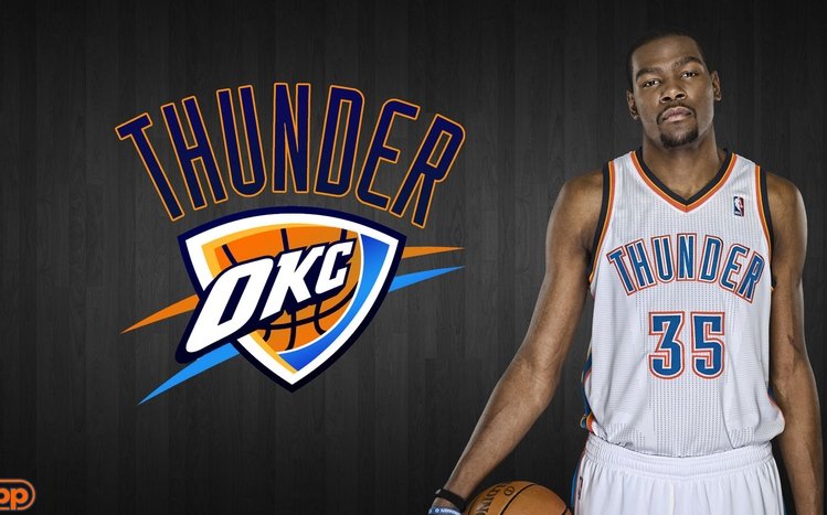 OKC Thunder Windows 11/10 Theme - themepack.me