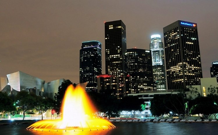 Los Angeles Theme screenshot #4