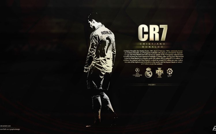 CR7 Theme screenshot #17