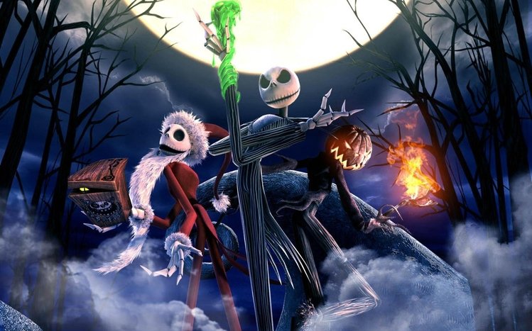 The Nightmare Before Christmas Theme screenshot #4