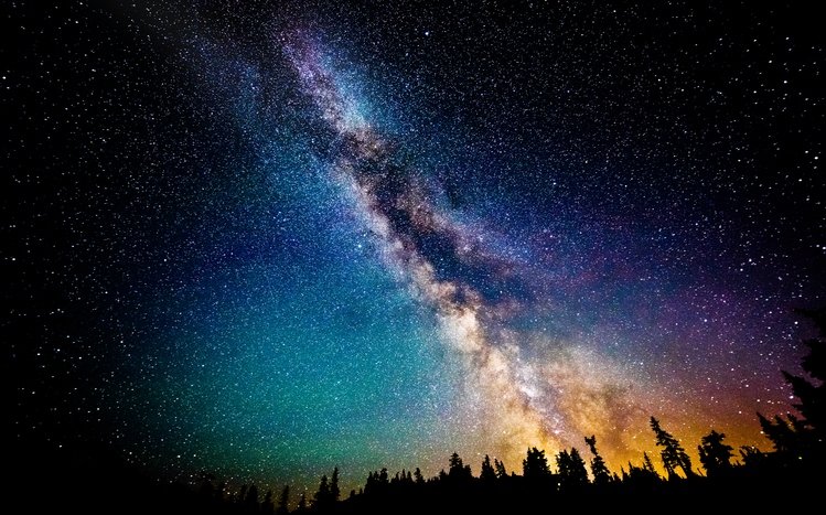 Windows 11 Wallpaper Night Stars Images - IMAGESEE