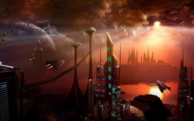 Sci-Fi Theme screenshot #16