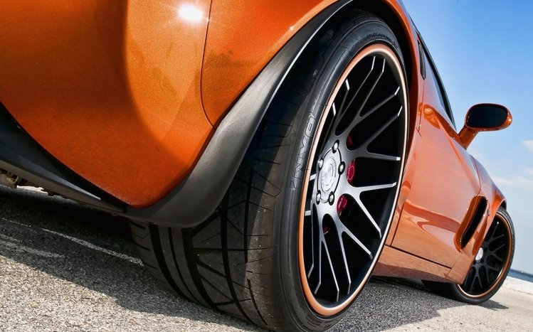 Corvette Theme screenshot #3