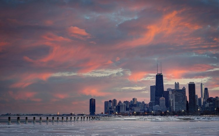 Chicago Skyline Theme screenshot #8