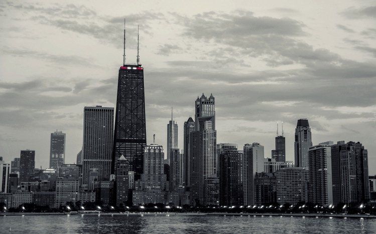 Chicago Skyline Theme screenshot #15