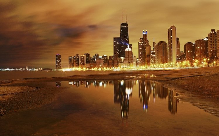 Chicago Skyline Theme screenshot #11