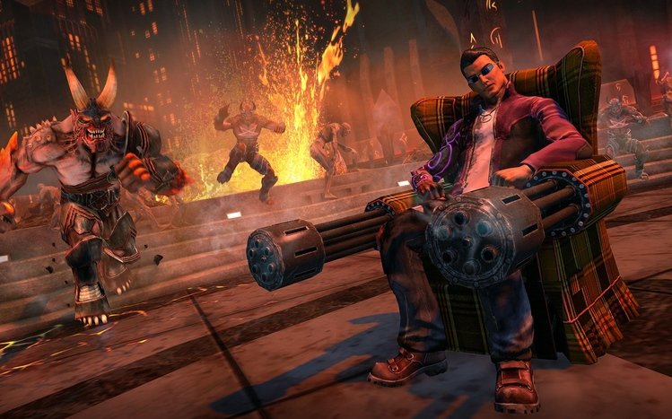 Saints Row: Gat out of Hell Theme screenshot #7