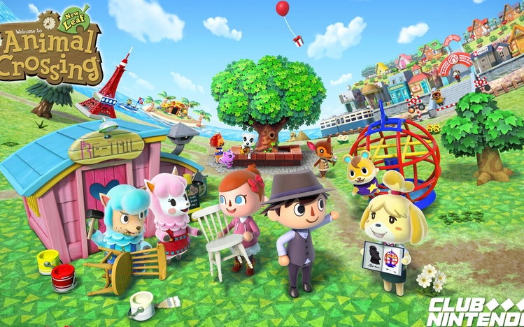 Animal Crossing: New Leaf Windows 10 Theme - themepack.me