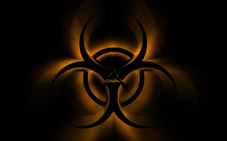 Biohazard Symbol Windows 10 Theme - themepack.me