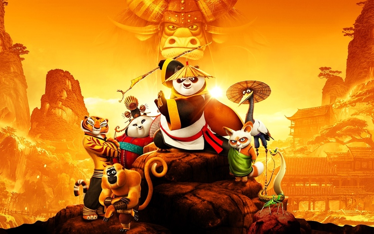 Kung Fu Panda 3 Windows 10 Theme - themepack.me