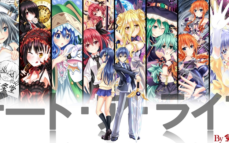 Date A Live Windows 10 Theme Themepackme