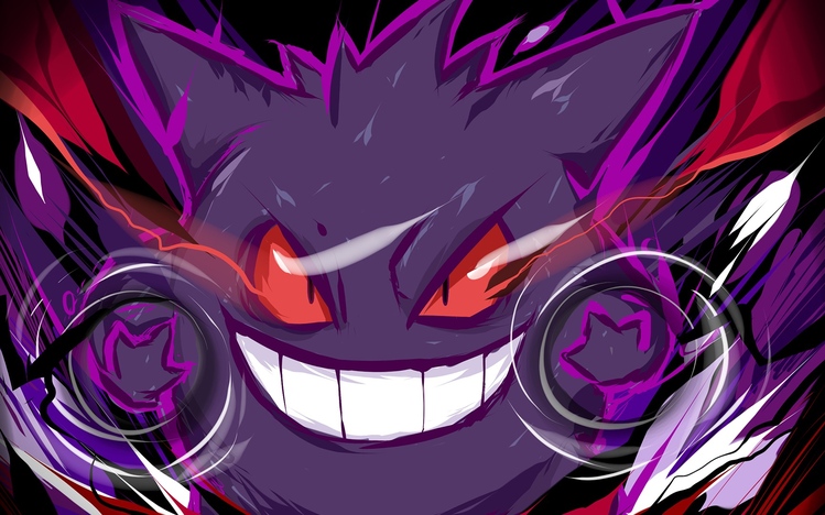 Gengar Windows 10 Theme - themepack.me