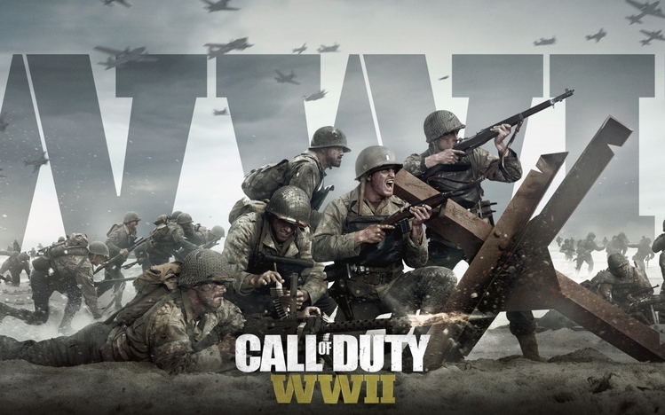 Call of Duty WW2 Windows 10 Theme - themepack.me