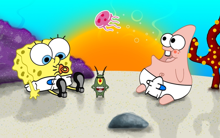 SpongeBob Squarepants Windows 10 Theme - themepack.me