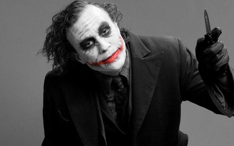 The Joker  Heath Ledger Windows 10 Theme  themepack me