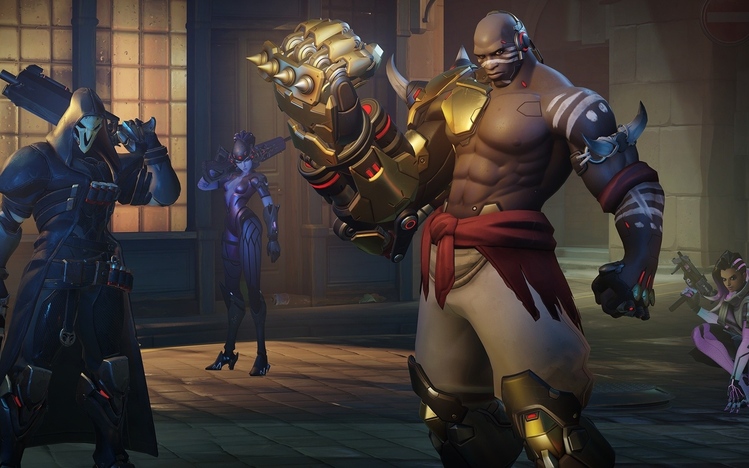 Doomfist Overwatch Windows 10 Theme Themepack Me