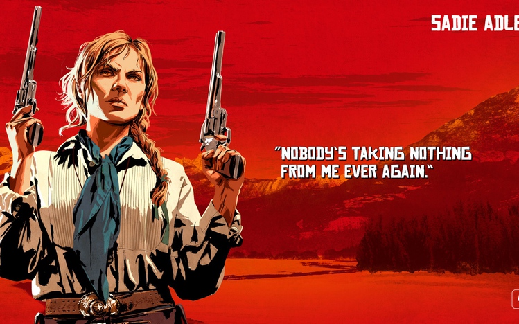 Red Dead Redemption 2 Art Windows 10 Theme - themepack.me