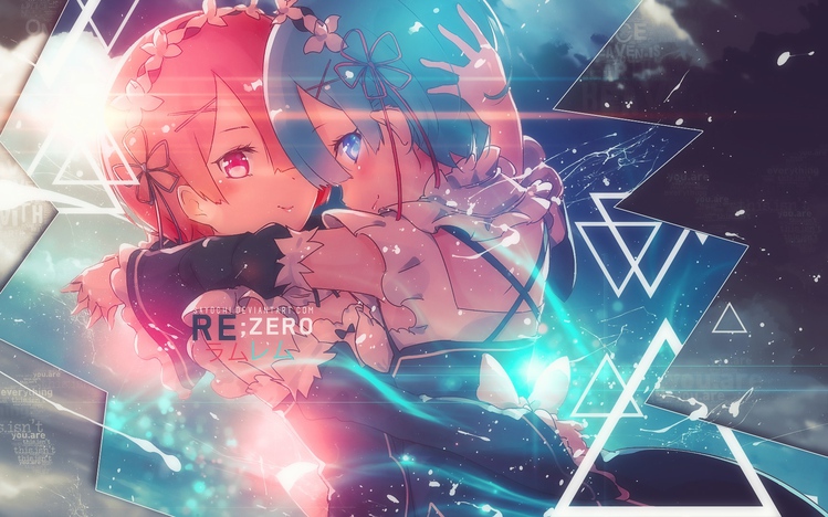 rem re zero windows theme