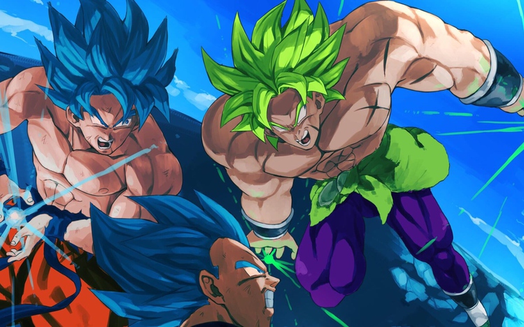 Broly Windows 10 Theme - themepack.me