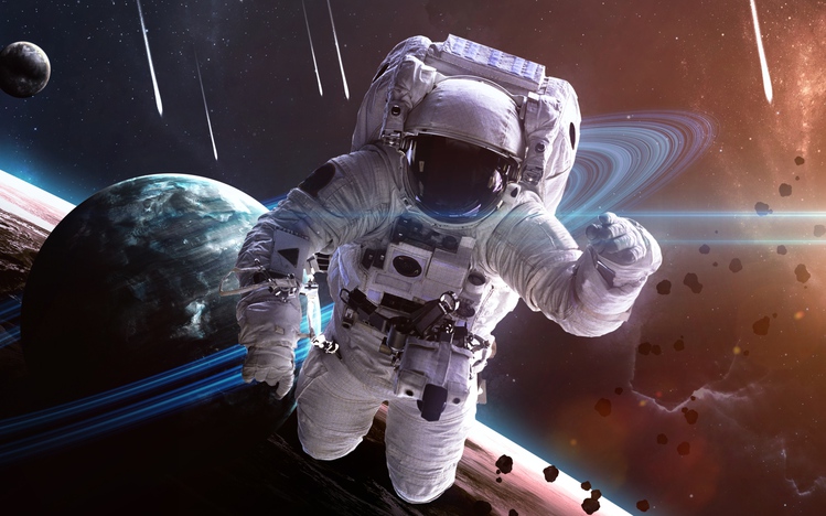 Astronaut Windows 10 Theme - themepack.me