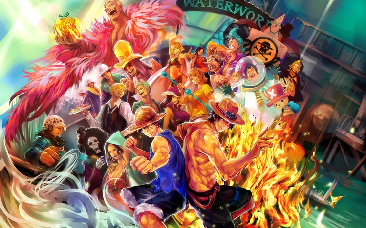 One Piece Windows 10 Theme Themepack Me