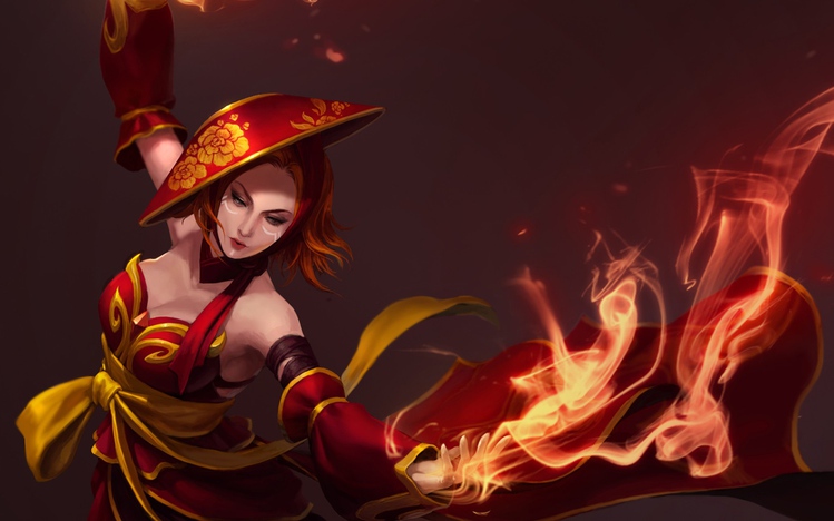 Lina Dota 2 Windows 10 Theme Themepackme