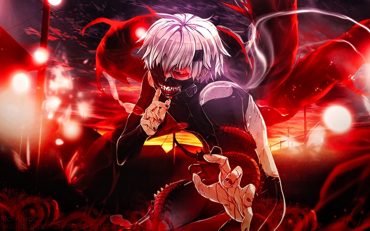 Ken Kaneki Windows 10 Theme - themepack.me