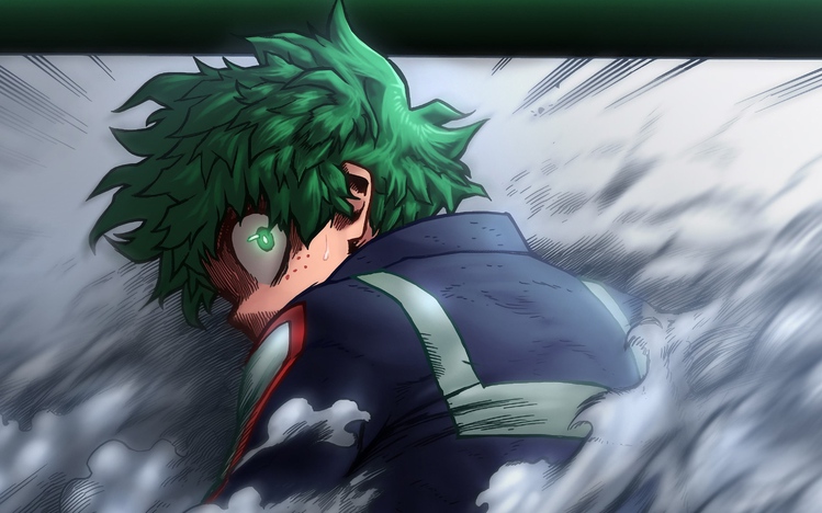 Izuku Midoriya Windows 10 Theme themepack.me