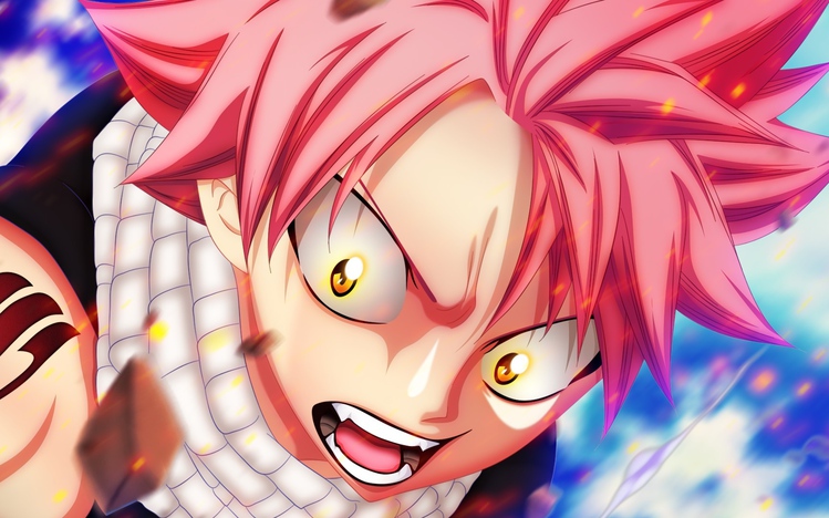 Natsu Dragneel Windows 10 Theme - themepack.me