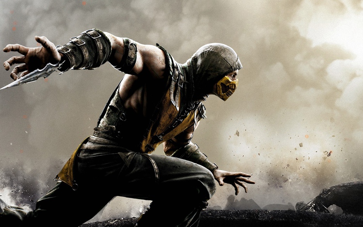 Scorpion (Mortal Kombat) Windows 10 Theme themepack.me