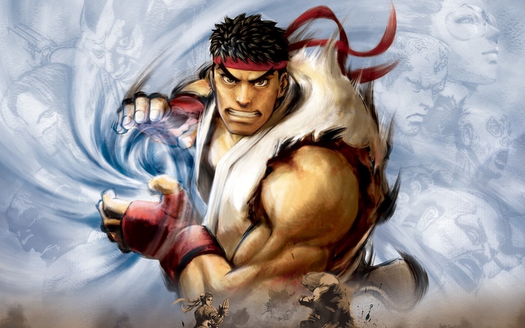 Ryu (Street Fighter) Windows 10 Theme - themepack.me