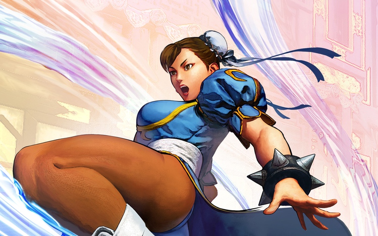 Chun-Li (Street Fighter) Windows 10 Theme - themepack.me