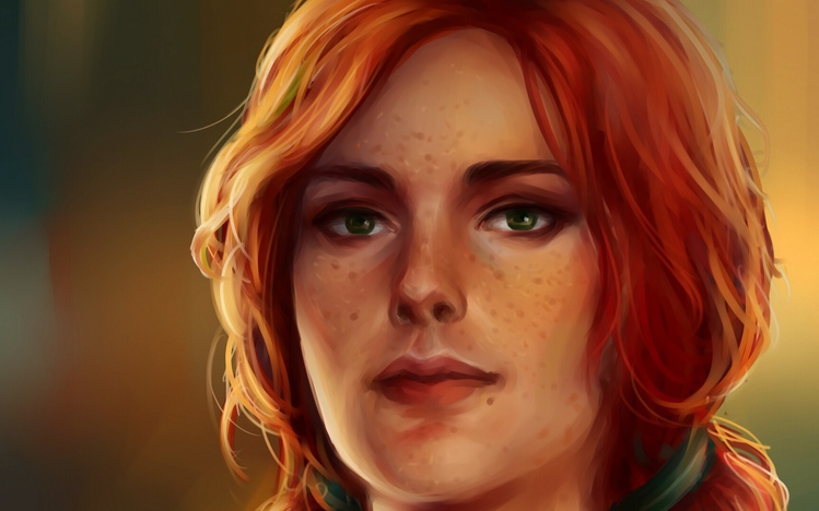 Triss Merigold Windows 10 Theme - themepack.me