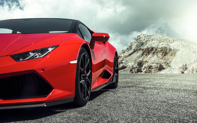 Lamborghini Red Windows 10 Theme - themepack.me